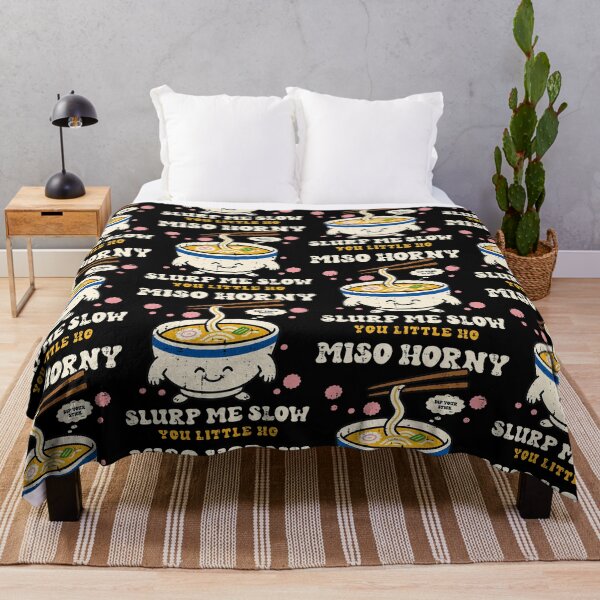 Item preview, Miso Horny Slurp Me Slow Funny Ramen Pun designed and sold by OddPopARt.