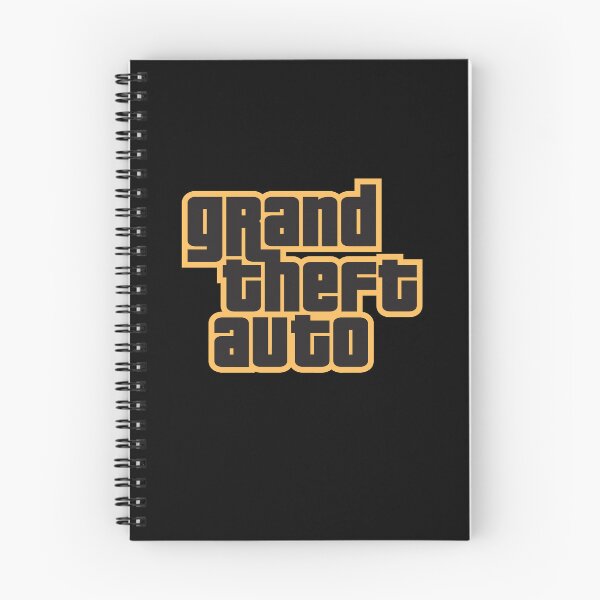 Item preview, GTA Grand Theft Auto Logo Gold designed and sold by BubblePopRed.