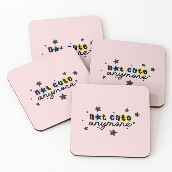 Item preview, ILLIT Not Cute Y2K Colorful Star Typography designed and sold by moamaxshop.