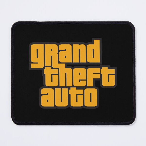 Item preview, GTA Grand Theft Auto Logo Strong Gold designed and sold by BubblePopRed.
