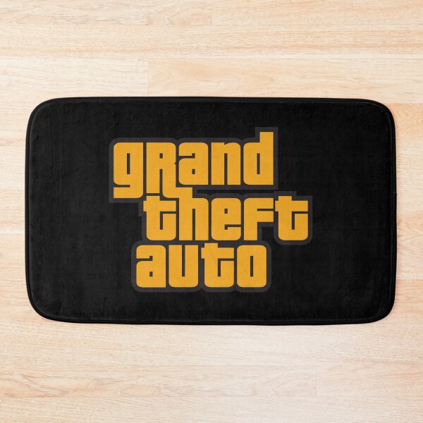 Item preview, GTA Grand Theft Auto Logo Strong Gold designed and sold by BubblePopRed.