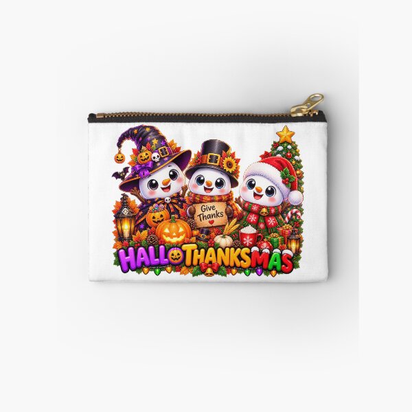 Item preview, Cute Snowman Halloween Thanksgiving Christmas designed and sold by QuiteOrbit.