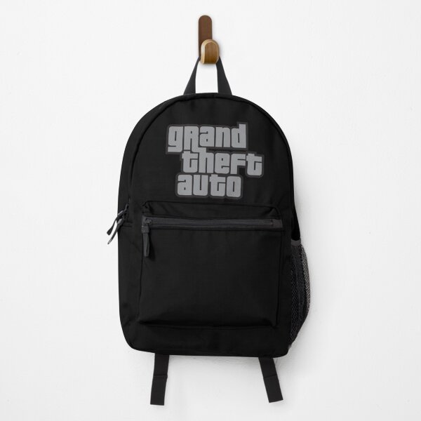 Item preview, Logotipo gris de GTA Grand Theft Auto designed and sold by BubblePopRed.