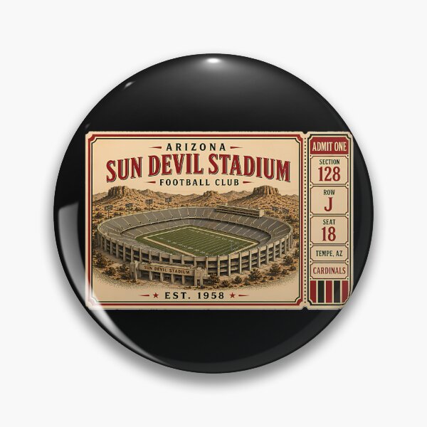 Item preview, Sun Devil Stadium Ticket designed and sold by plugman180.