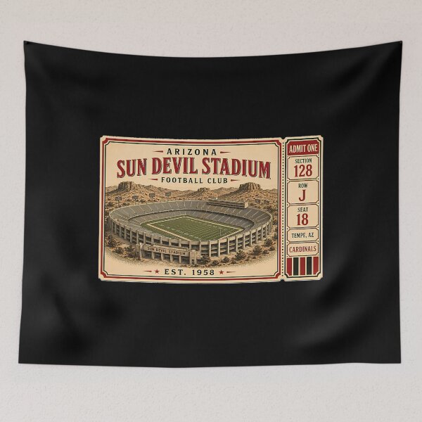 Item preview, Sun Devil Stadium Ticket designed and sold by plugman180.