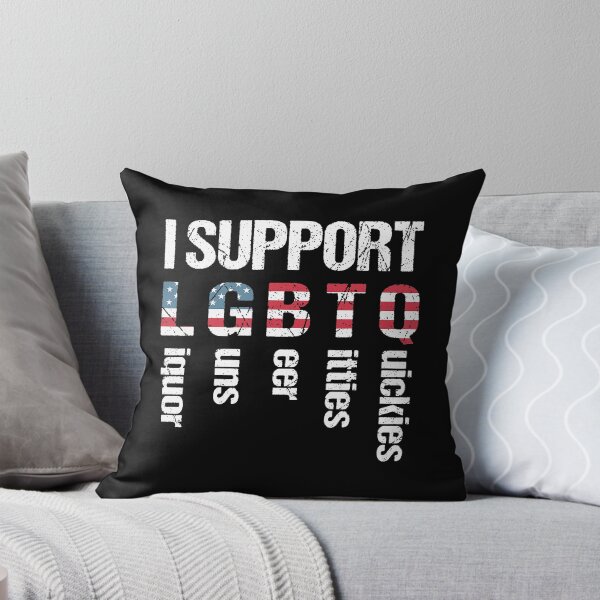Item preview, I Support LGBTQ You Should Get With It designed and sold by OddPopARt.