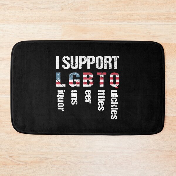 Item preview, I Support LGBTQ You Should Get With It designed and sold by OddPopARt.