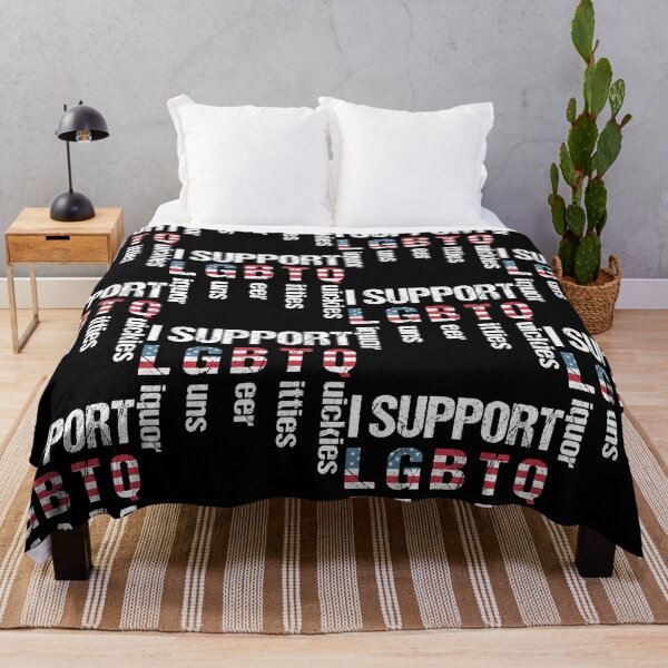 Item preview, I Support LGBTQ You Should Get With It designed and sold by OddPopARt.
