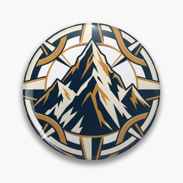 Item preview, Original Mountain Compass Knot Emblem designed and sold by S06PMarketing.