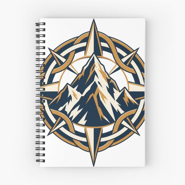 Item preview, Original Mountain Compass Knot Emblem designed and sold by S06PMarketing.