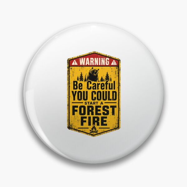 Item preview, Warning Be Careful You Could Start A Forest Fire Camping Hiking Nature Lover designed and sold by HumansStuck12.
