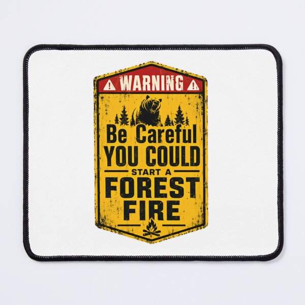 Item preview, Warning Be Careful You Could Start A Forest Fire Camping Hiking Nature Lover designed and sold by HumansStuck12.