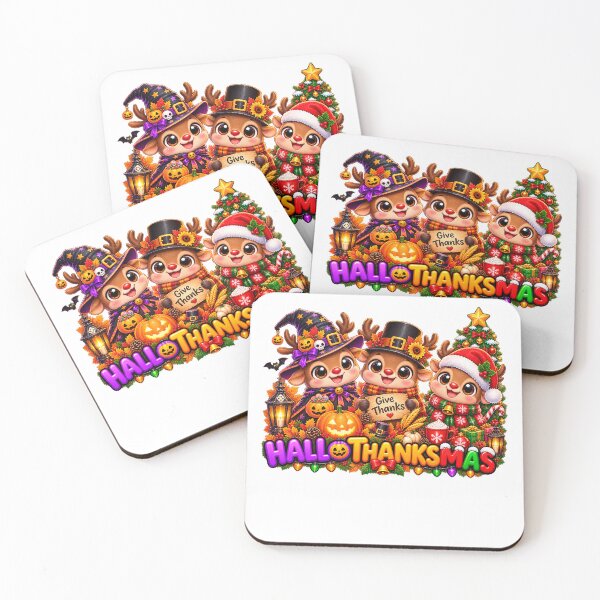 Item preview, Cute Reindeer Halloween Thanksgiving Christmas designed and sold by QuiteOrbit.