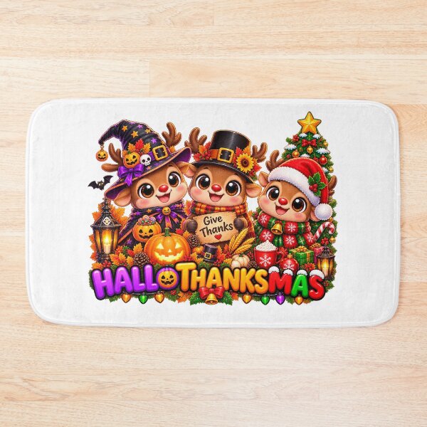 Item preview, Cute Reindeer Halloween Thanksgiving Christmas designed and sold by QuiteOrbit.