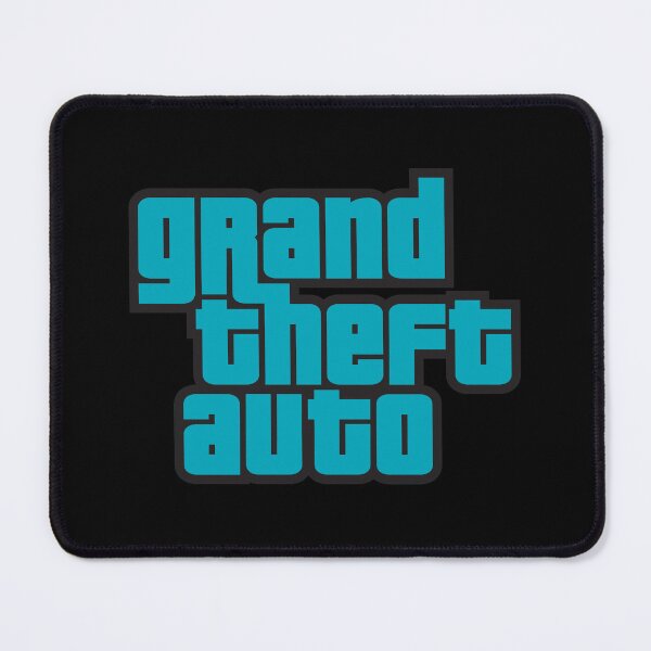 Item preview, GTA Grand Theft Auto Logo Cool Blue designed and sold by BubblePopRed.
