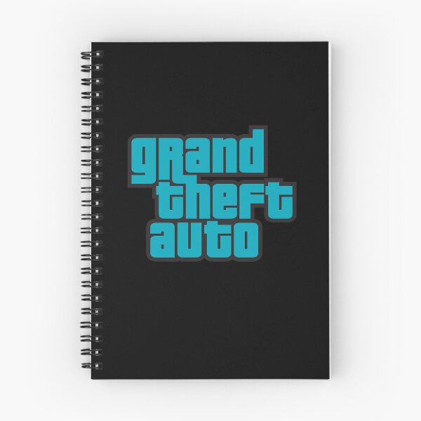 Item preview, GTA Grand Theft Auto Logo Cool Blue designed and sold by BubblePopRed.