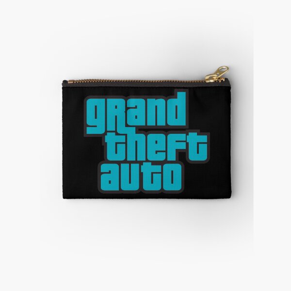 Item preview, GTA Grand Theft Auto Logo Cool Blue designed and sold by BubblePopRed.
