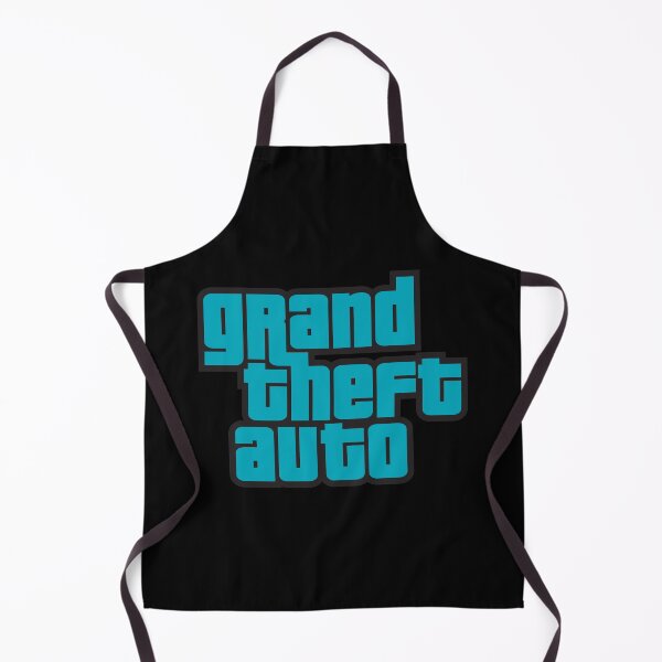 Item preview, GTA Grand Theft Auto Logo Cool Blue designed and sold by BubblePopRed.