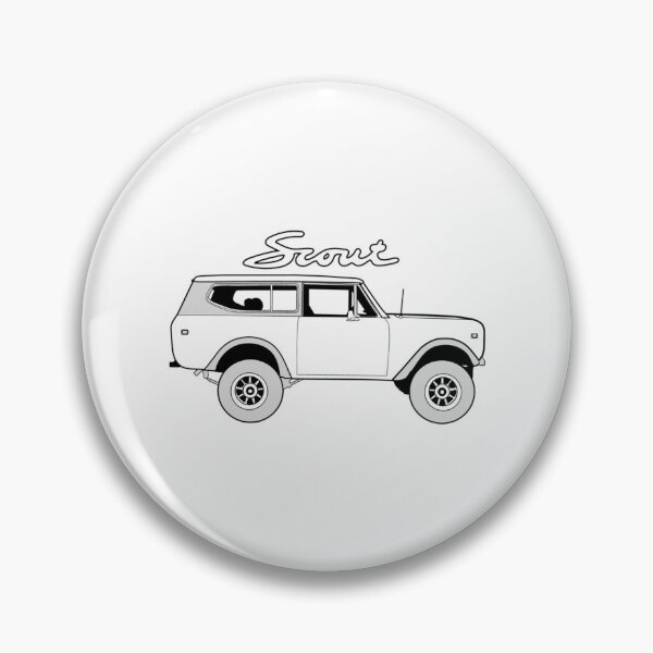 Item preview, International Scout Ii Harvester Classic Vintage 4X4 Truck Offroad Vehicle designed and sold by sk-yhendrick.
