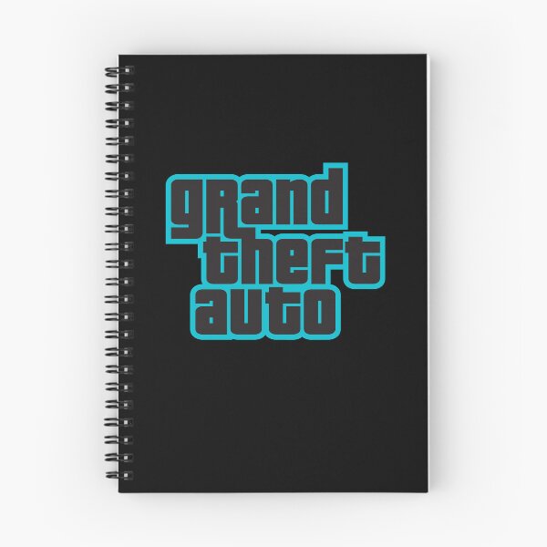 Item preview, GTA Grand Theft Auto Logo Cool Blue designed and sold by BubblePopRed.