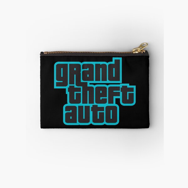 Item preview, GTA Grand Theft Auto Logo Cool Blue designed and sold by BubblePopRed.