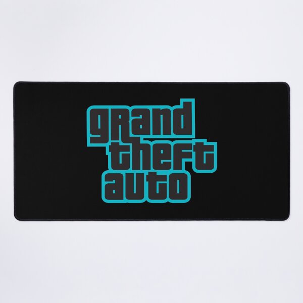 Item preview, GTA Grand Theft Auto Logo Cool Blue designed and sold by BubblePopRed.