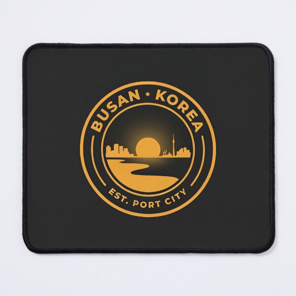 Item preview, Busan Skyline Crest — Korea Circular Badge Logo designed and sold by Shutter-Dragon.