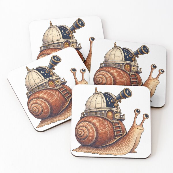 Item preview, Snail Carrying A Tiny Observatory designed and sold by S06PMarketing.