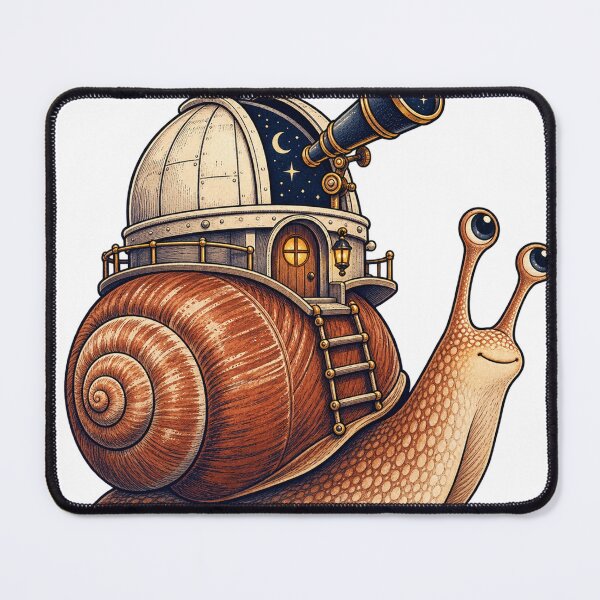 Item preview, Snail Carrying A Tiny Observatory designed and sold by S06PMarketing.