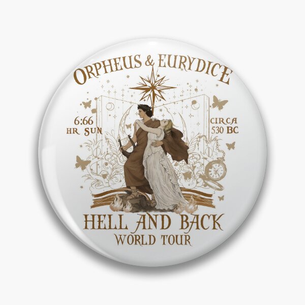 Item preview, Orpheus And Eurydice Hell And Back World Tour Greek Mythology Graphic designed and sold by Lexalion.