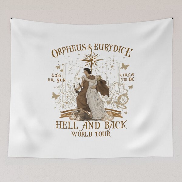 Item preview, Orpheus And Eurydice Hell And Back World Tour Greek Mythology Graphic designed and sold by Lexalion.
