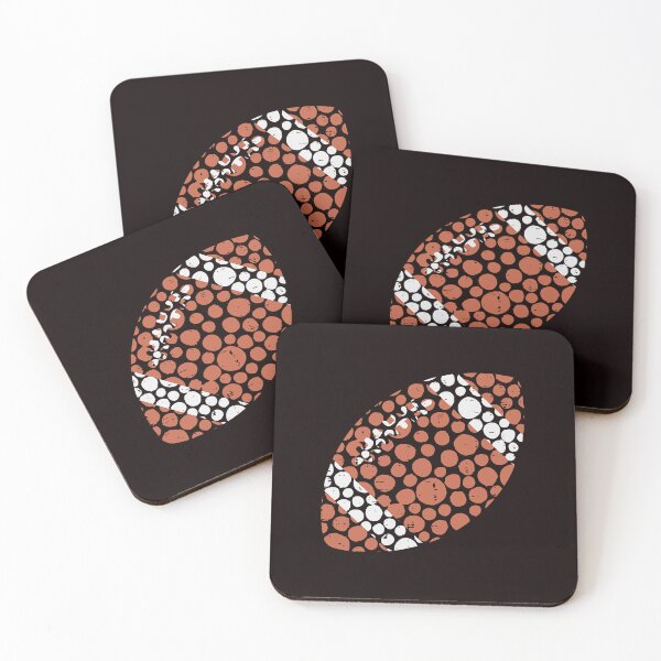 Item preview, American Football Dots Sports Fan Athlete designed and sold by ImeldaSparks.