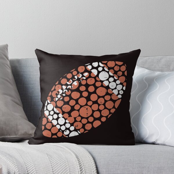 Item preview, American Football Dots Sports Fan Athlete designed and sold by ImeldaSparks.