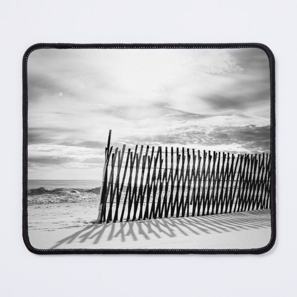 Item preview, Copy of Sunrise over Sheboygan beach in winter black and white designed and sold by TerraMediaLLC.