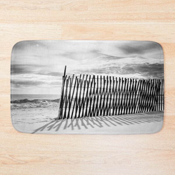 Item preview, Copy of Sunrise over Sheboygan beach in winter black and white designed and sold by TerraMediaLLC.