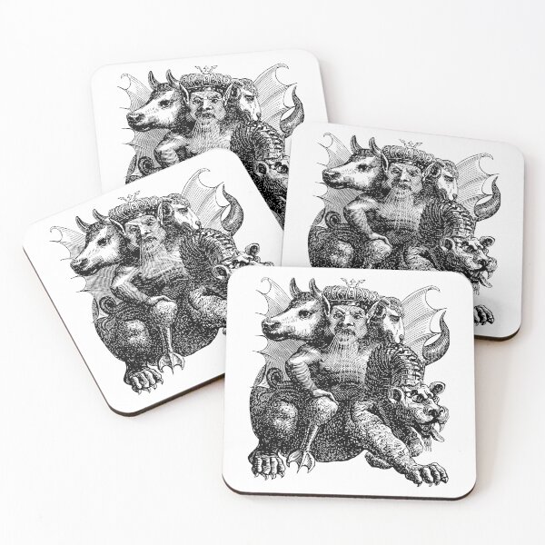 Item preview, Asmodeus from the Dictionnaire Infernal, 1818 designed and sold by Hedrin.