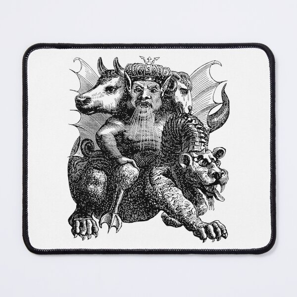Item preview, Asmodeus from the Dictionnaire Infernal, 1818 designed and sold by Hedrin.