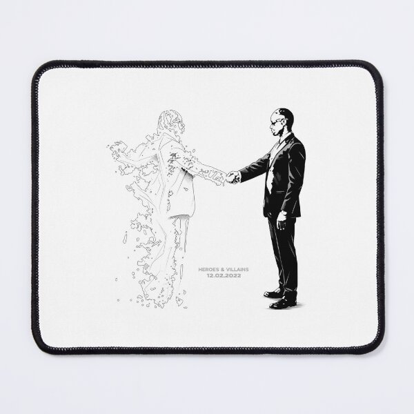 Item preview, Heroess Villainss Handshake Splatters designed and sold by Olliekotart.