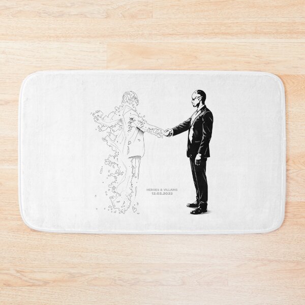 Item preview, Heroess Villainss Handshake Splatters designed and sold by Olliekotart.