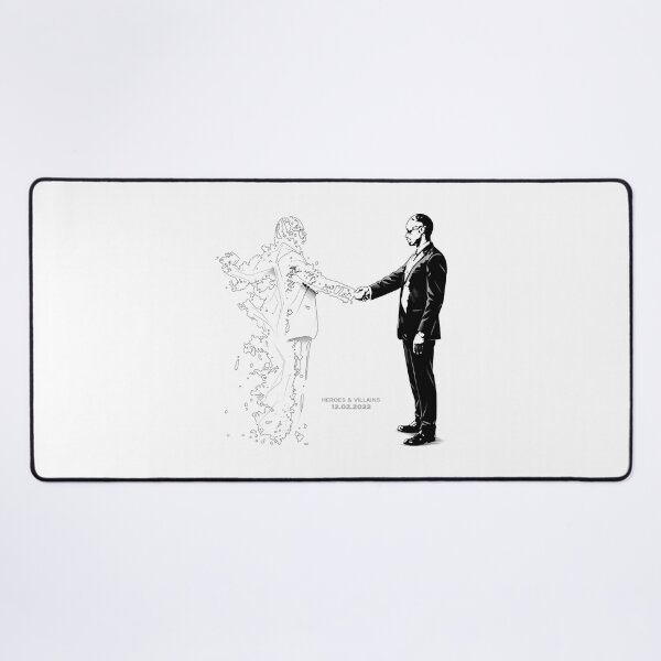 Item preview, Heroess Villainss Handshake Splatters designed and sold by Olliekotart.