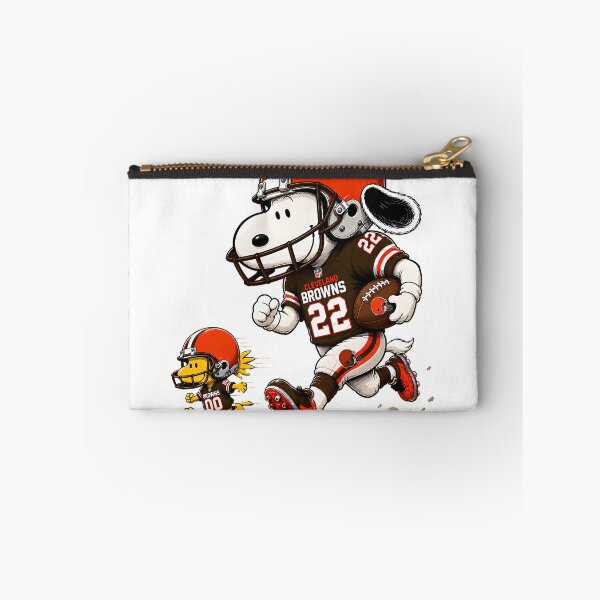 Item preview,  Cleveland Browns Snoopy And Woodstock Player designed and sold by GrimVibeArts.