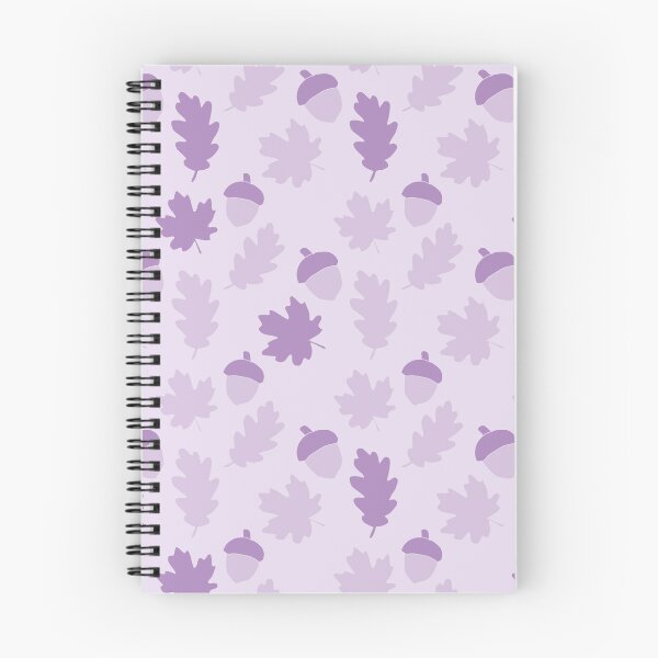 Item preview, autumn leaves seamless pattern purple tream  designed and sold by Manyart13031992.