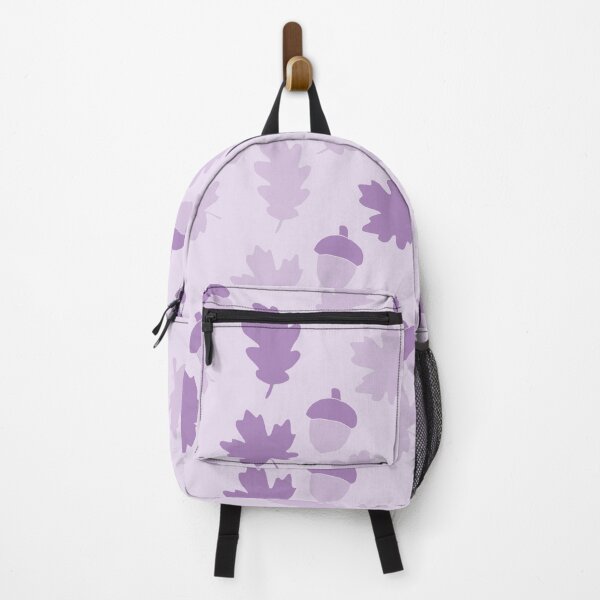 Item preview, autumn leaves seamless pattern purple tream  designed and sold by Manyart13031992.
