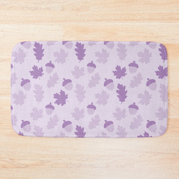 Item preview, autumn leaves seamless pattern purple tream  designed and sold by Manyart13031992.