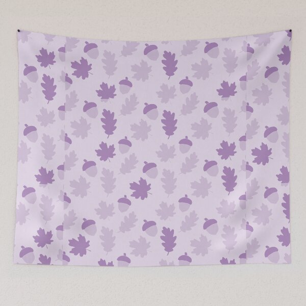 Item preview, autumn leaves seamless pattern purple tream  designed and sold by Manyart13031992.