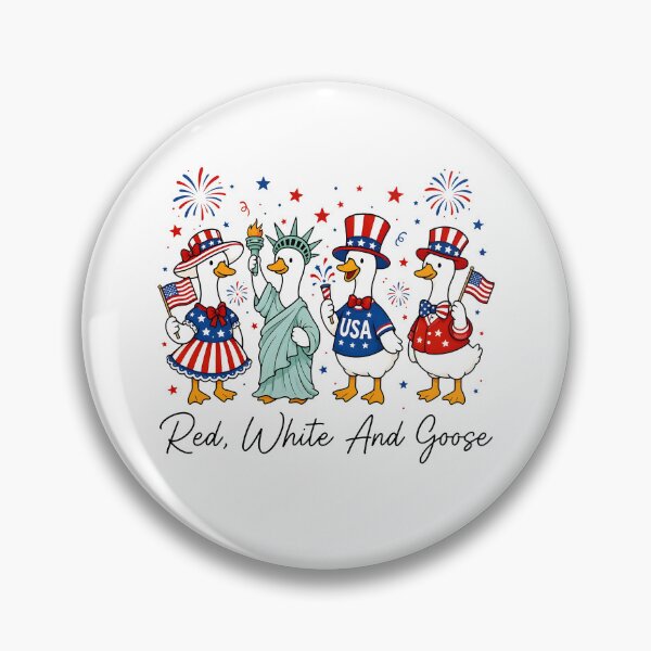 Item preview, Red White And Goose designed and sold by seektopus.
