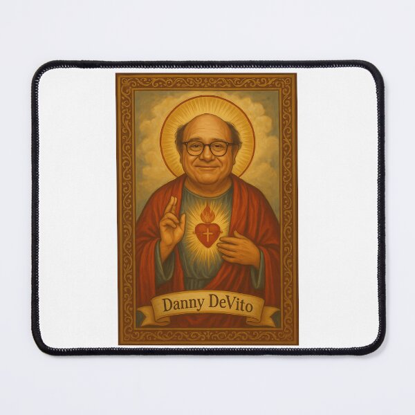 Item preview, Danny Devito Saint Celebrity Birthday Funny Meme Holy Prank Weird designed and sold by LarkBotel-ho.