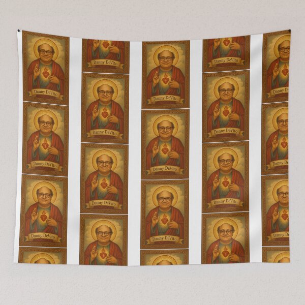 Item preview, Danny Devito Saint Celebrity Birthday Funny Meme Holy Prank Weird designed and sold by LarkBotel-ho.