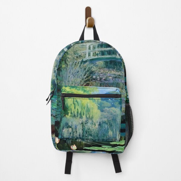 Item preview, Water Lilies by Claude Monet Fan Art Watercolor Painting Vintage Botanical Floral Flowers Nature Digital Illustration designed and sold by Matt_Smith.