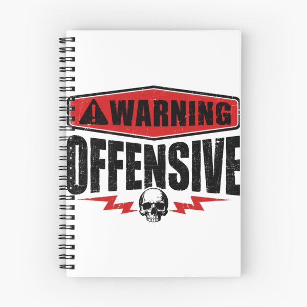 Item preview, Warning Offensive Edgy Adult Humor Sarcastic Statement designed and sold by HumansStuck12.